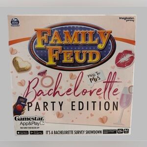 Family Feud Bachelorette card game!